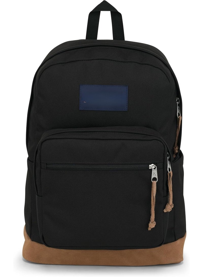 Backpack - Durable Daypack with Padded 15" Laptop Sleeve, Spacious Main Compartment Integrated Water Bottle Pocket - Image 1