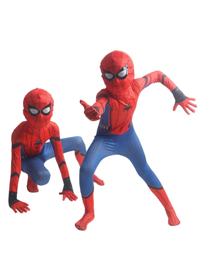 NIBEMINENT Children's Halloween Spider-Man tight-fitting suit cosplay Miles suit Ultraman boy performance costume  - Image 1