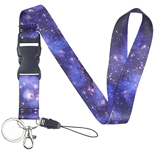 Yiflin Cute Neck Lanyard for Keys,Keychain,Wallet,ID Card Holder,with Quick Release Buckle - Image 1