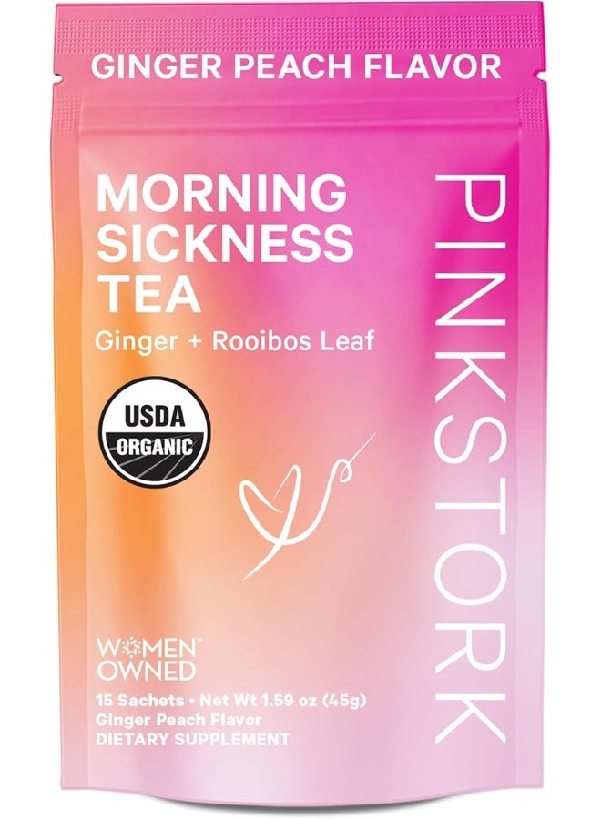 Pink Stork Morning Sickness Tea 30 Cups - Image 1