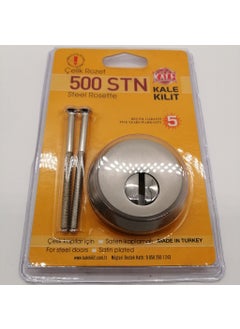 KALE KILIT Kale Lock Kale 500 Stn Steel Door Barrel Badge Satin  - Image 3