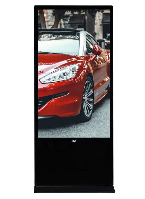 49 Inches Kiosk Interactive Outdoor Floor Standing Capacitive Touch 4K UHD, Cloud Control, HDMI/USB Port, LAN/Wifi, Embedded W10 Intel C i7 16Gb 256Gb