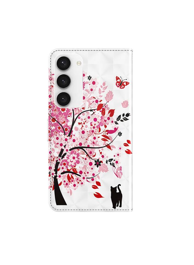 erorex Case For Samsung Galaxy S23 5G 3D Painting Pattern TPU + PU Phone Case  - Image 3