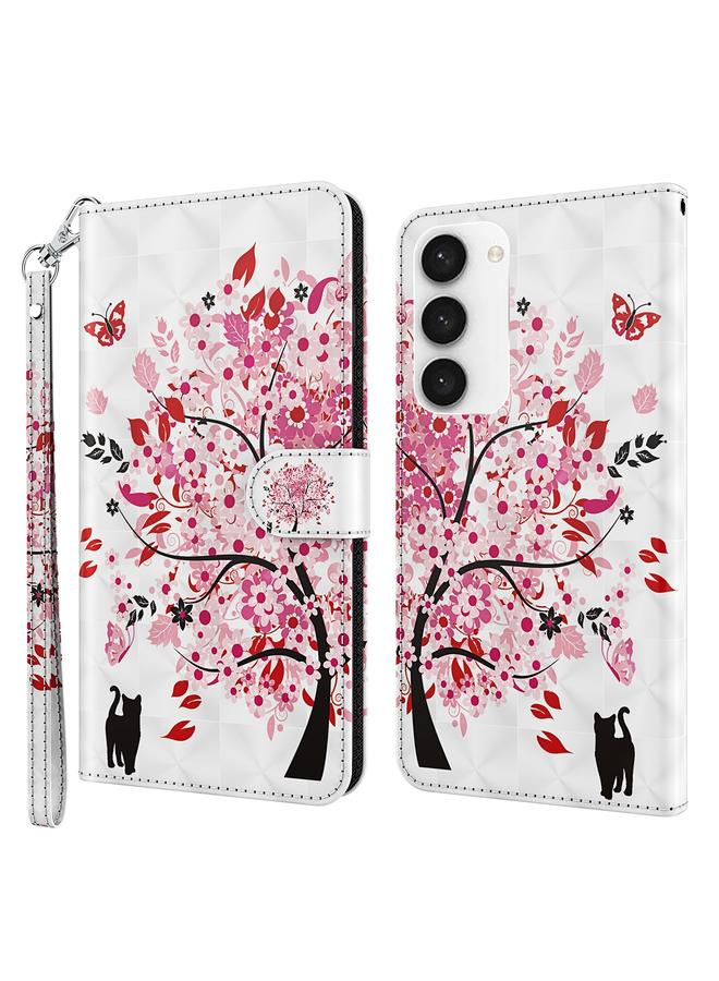 erorex Case For Samsung Galaxy S23 5G 3D Painting Pattern TPU + PU Phone Case  - Image 1