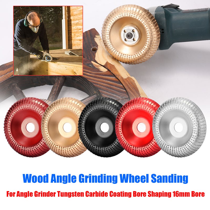 Carbon Steel Wood Angle Grinding Wheel Sanding Carving Rotary Tool Abrasive Disc for Angle Grinder - Image 3