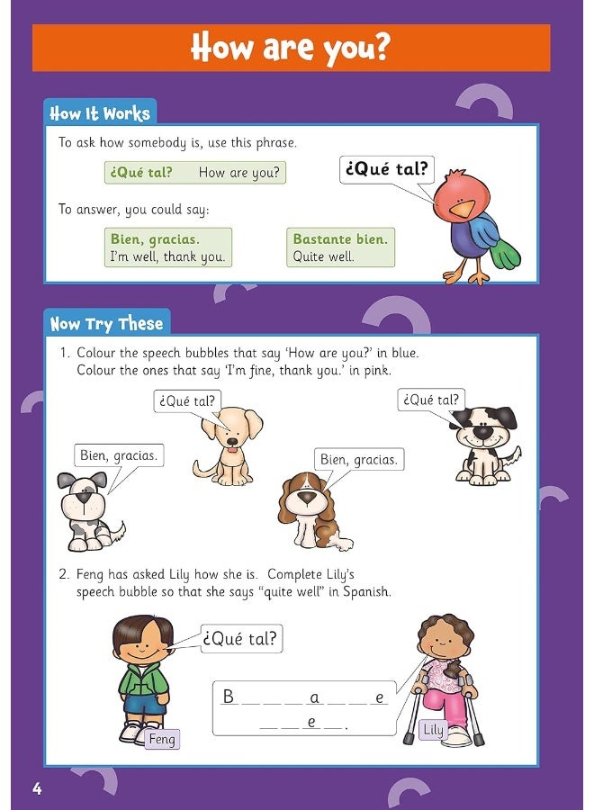 Spanish Activity Book for Ages 5-7 (with Online Audio) - Image 4