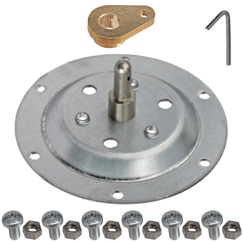 SPARES2GO Riveted Drum Shaft Kit Compatible with Indesit Tumble Dryer