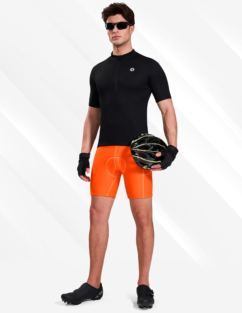 Nepest Cycling Underwear for Men Bike Shorts 4D Padded Biking Road Bicycle Biker MTB Liner Padding Shorts with Pockets - Image 3
