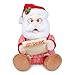 Cuddle Barn  Jammie Ol St Nick  Animated Christmas Singing Dancing Santa Claus Naughty or Nice List Plush Toy Sings Santa Claus is Comin to Town 12 inches - Image 2