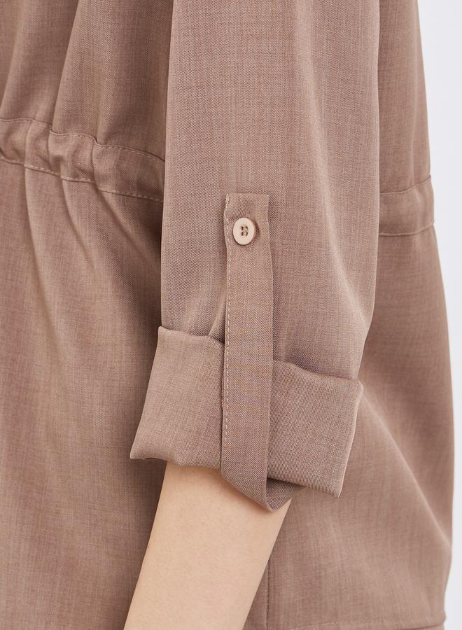 Styli Women Front-Zip Drawstring Top and Pants Co-Ords - Image 4