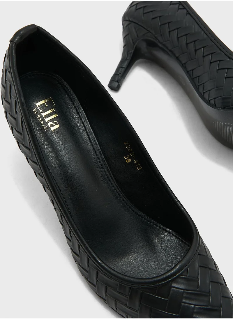 ELLA Weaved Pointed Pump