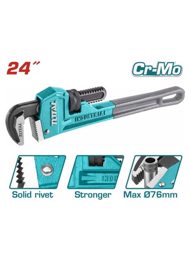 TOTAL - Pipe Wrench 24 Inch 600Mm Tht171246 - Image 1