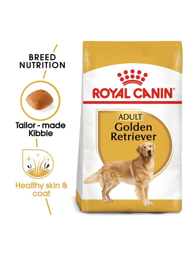 رويال كانين طعام جاف للكلاب البالغة من جولدن ريتريفر، طعام جاف للكلاب البالغة 12 كجم