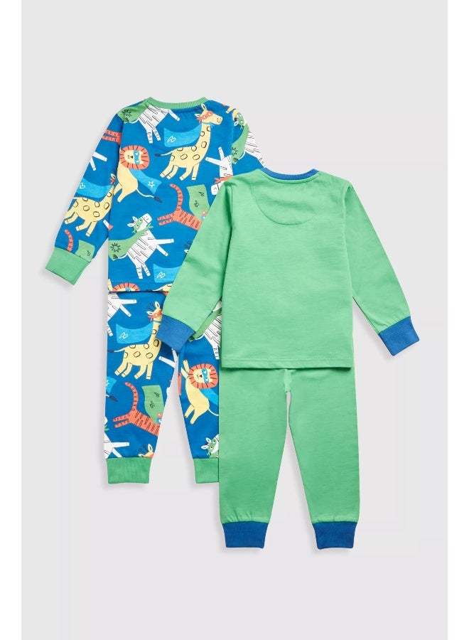 mothercare بيجامة سفاري سوبرهيرو - عبوة ٢ - Image 2