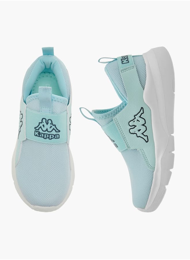 Kappa - Girls' Logo Detail Slip-On Sports Shoes with Pull Up Tab - Image 1