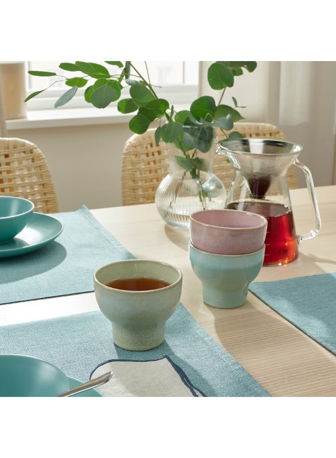 IKEA (IKEA) أكواب قهوة سيراميك آيكيا جولدبارب – طقم 3 أكواب، ستونوير 23 مل – آمنة للمايكروويف وغسالة الصحون - Image 3