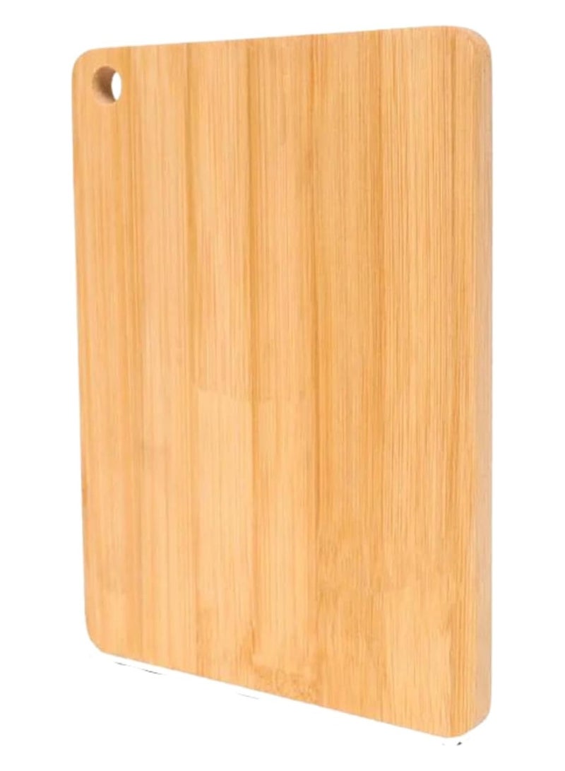 Zimtal Bamboo Wooden Chopping Board by Cutting Board with Juice Groove for Kitchen, Meat,Vegetables (Small)  - Image 1