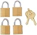Master Lock Padlock Solid Brass Lock 34 in Wide 120Q Pack of 4Keyed Alike - Image 2