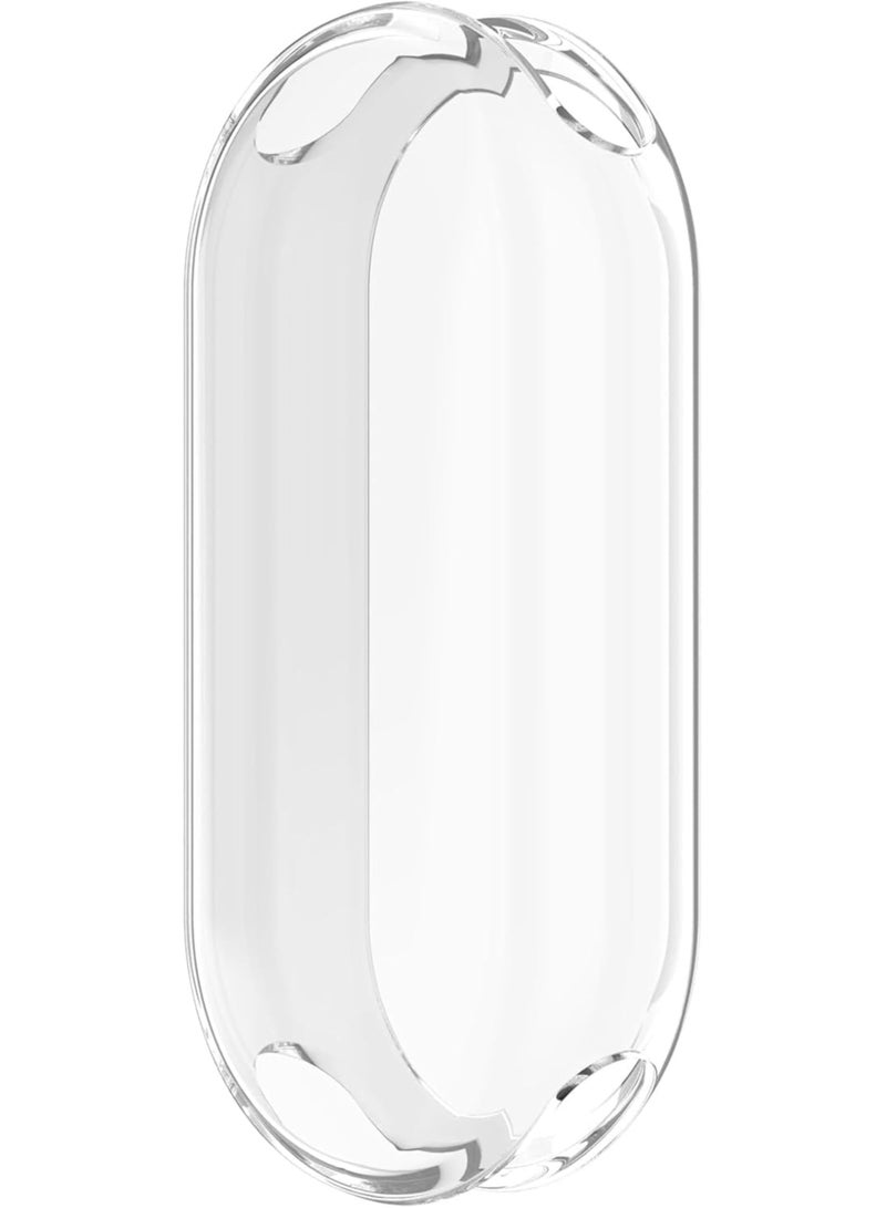 حالة 1pcs لـ Xiaomi Smart Band 10/10 NFC مع حامي الشاشة ، TPU مرنة مقاومة للصدمات غطاء الخدش متوافق مع Smartwatch (واضح) - Image 4