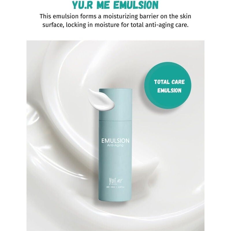 YU.R SKIN SOLUTION YU.R ME Facial Emulsion – Lightweight Moisturizing Emulsion for Hydrated Skin - Image 4