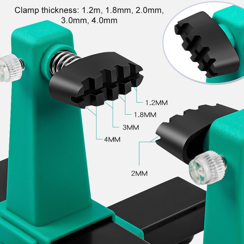 Circuit Board Welding Repairing Disassembly Fixture Adjustable MotherBoard Holder 360° Rotation MainBoard Clamp Soldering Iron Pen Rack Circuit Board Maintenance Holder - Image 5