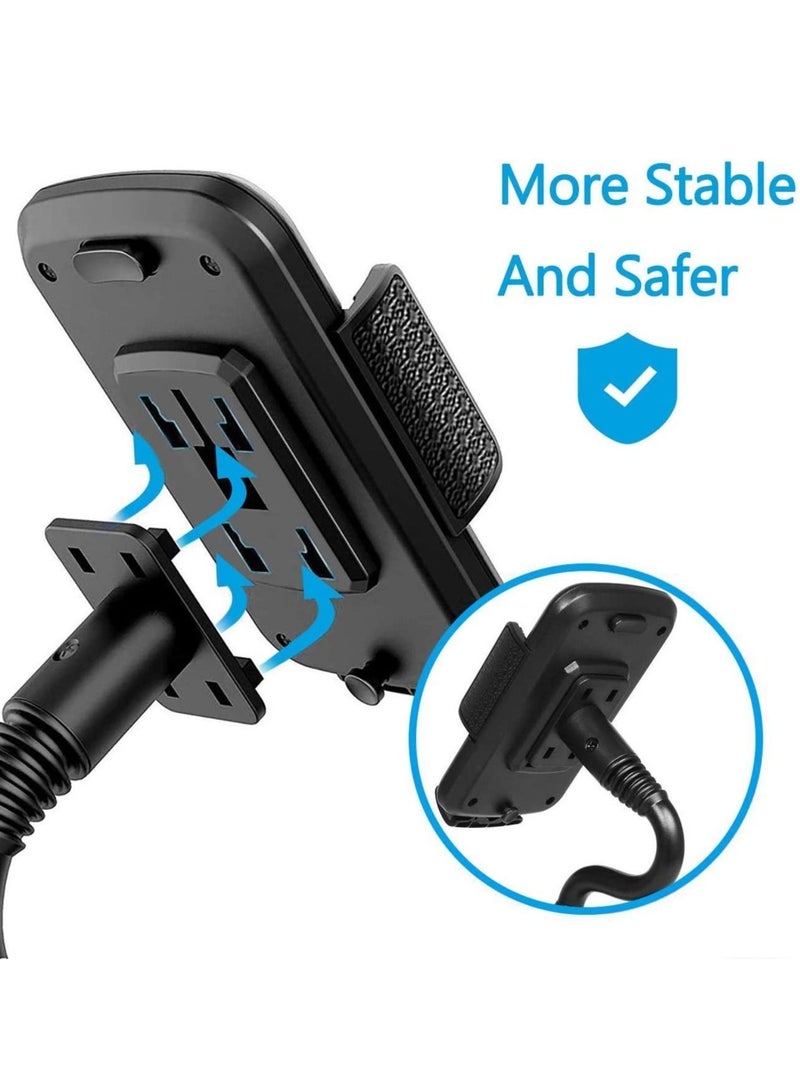 Cup Holder Phone Mount Universal Adjustable Gooseneck Cup Holder Cradle Car Mount for Cell Phone iPhone Xs/XS Max/X/8/7 Plus/Galaxy - Image 5