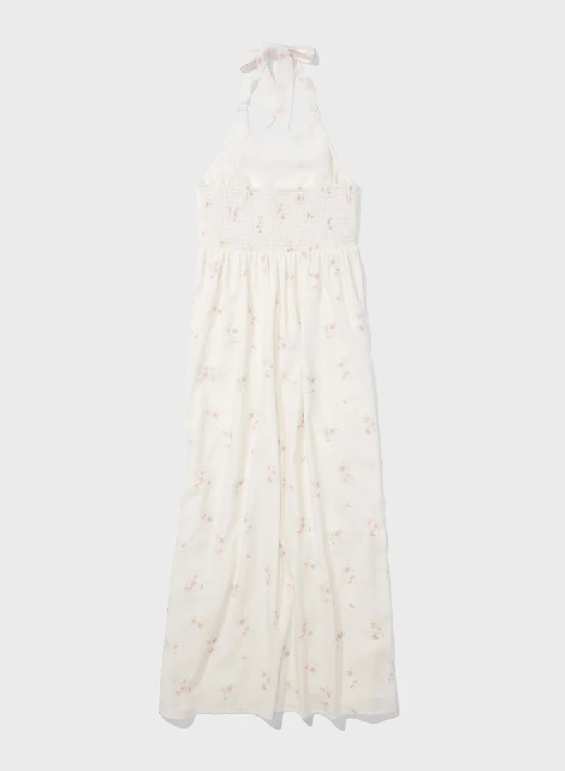 American Eagle Halter Neck Knitted Dress