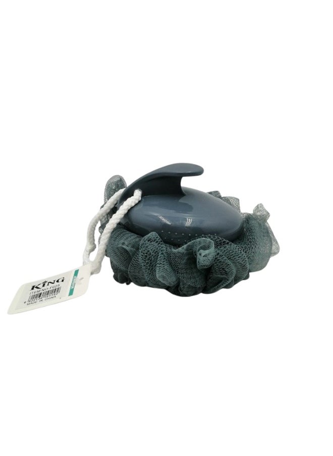 Shower Loofah with Handle, Mesh Bath Sponge, Bath Sponge, Random Colors