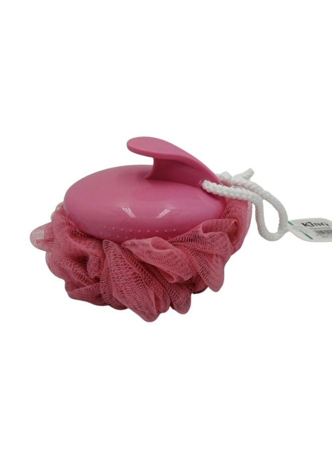 Shower Loofah with Handle, Mesh Bath Sponge, Bath Sponge, Random Colors