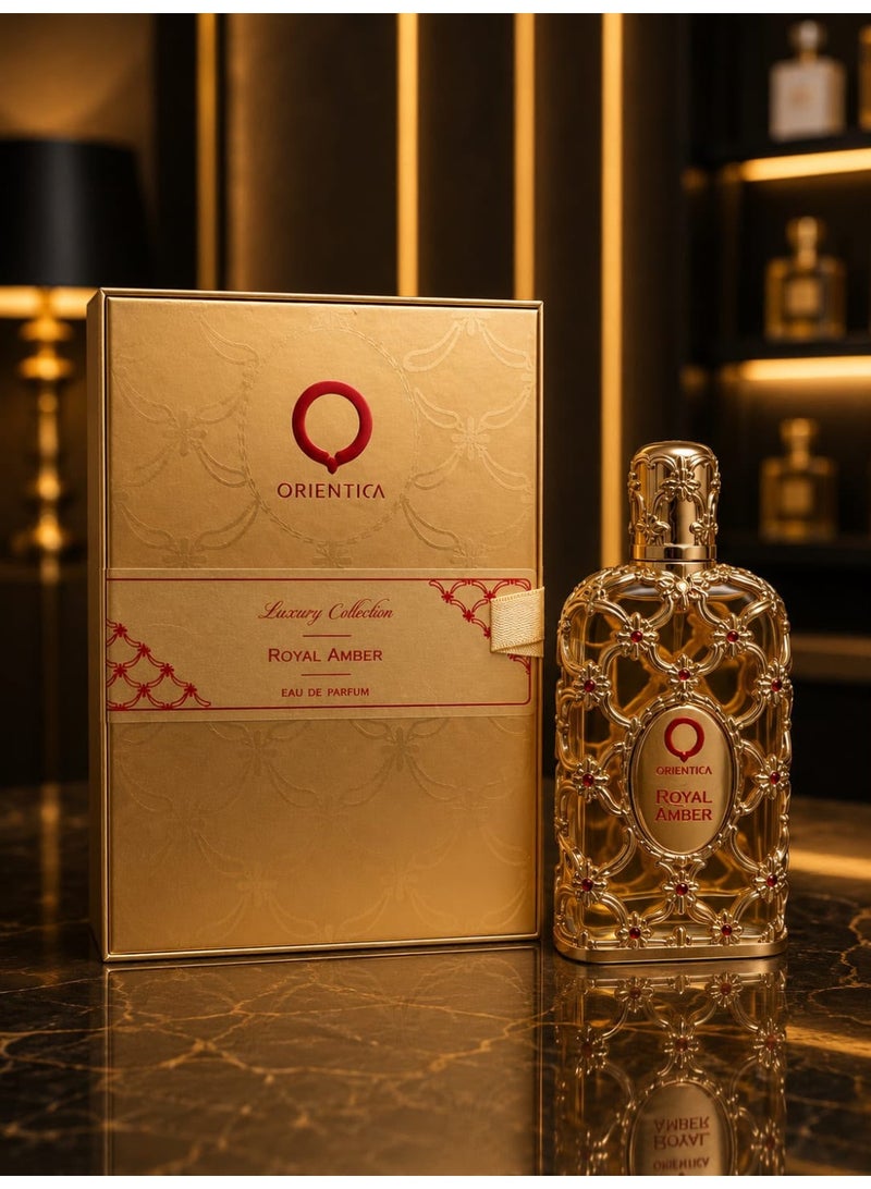 بخاخ ماء العطر رويال أمبر من مجموعة لوكشري كوليكشن للجنسين، 2.7 أونصة