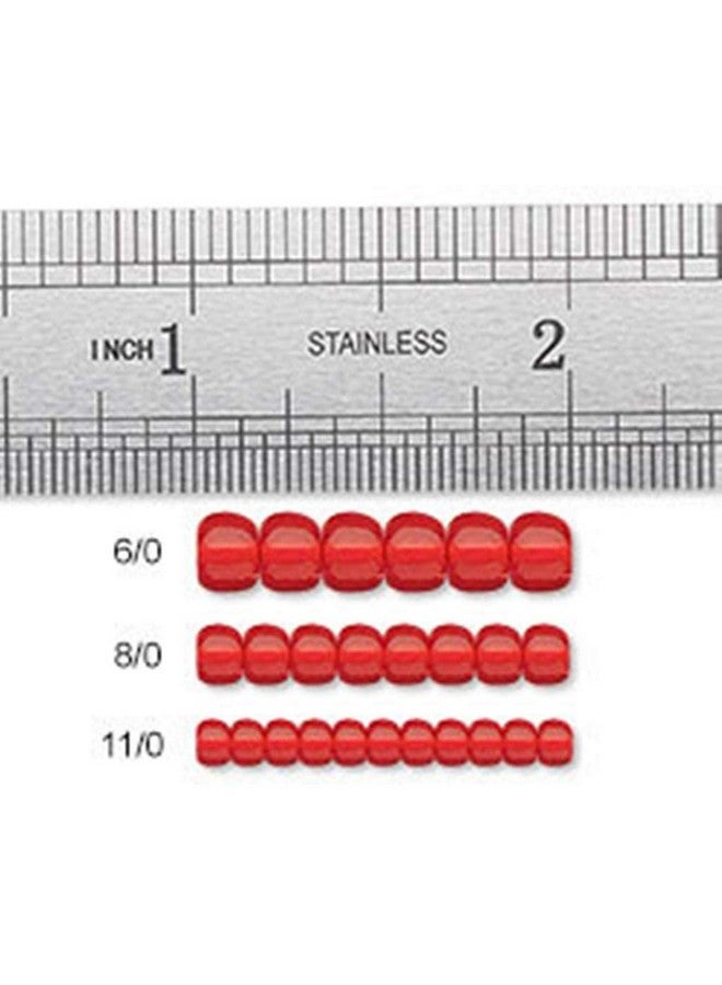 Miyuki Yellow Opaque Miyuki Japanese Round Rocailles Glass Seed Beads 11/0 Approximately 24 Gram 5 Inch Tube - Image 3