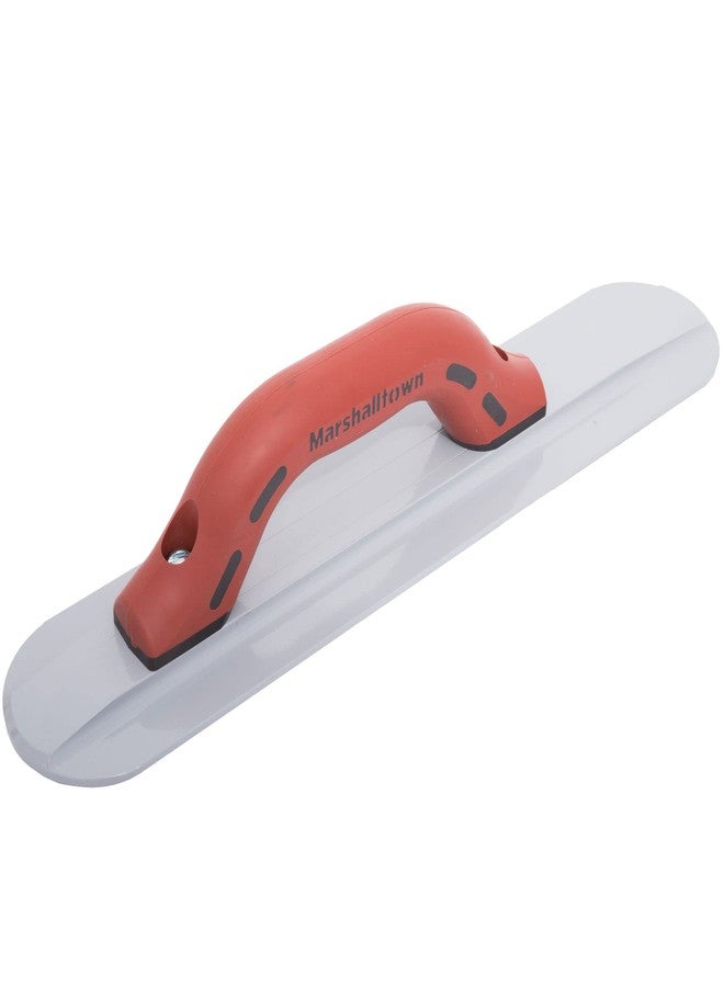 MARSHALLTOWN Round End Magnesium Hand Float, 16 Inch x 3-1/8 Inch, Standard DuraSoft Handle, Eliminates Float Marks, Provides Smooth Finish, Made in The USA, Concrete Float, 143D - Image 5