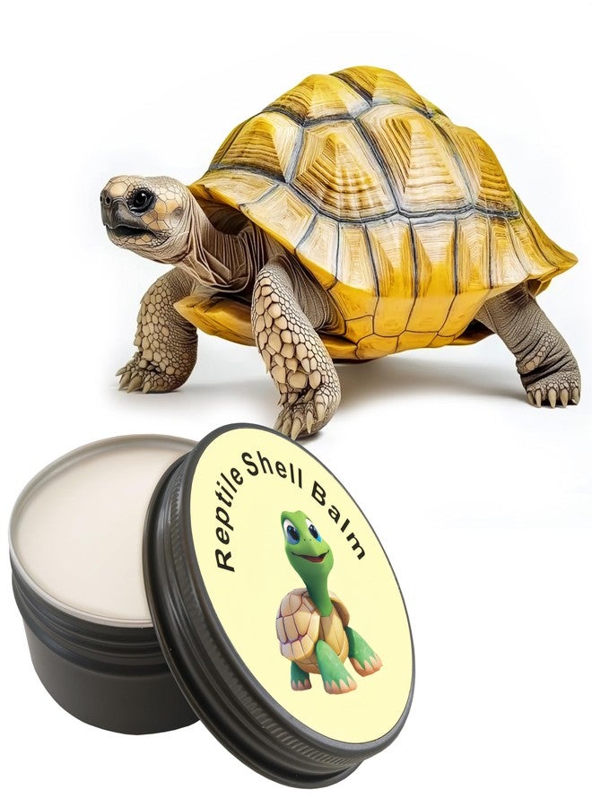 KR. LIF Tortoise Shell Conditioner Cream Turtle Shell Balm for Shell Care Reptile Ointment - Non-Toxic Moisturizer for Dry or Cracked Shells, 2 oz - Image 1
