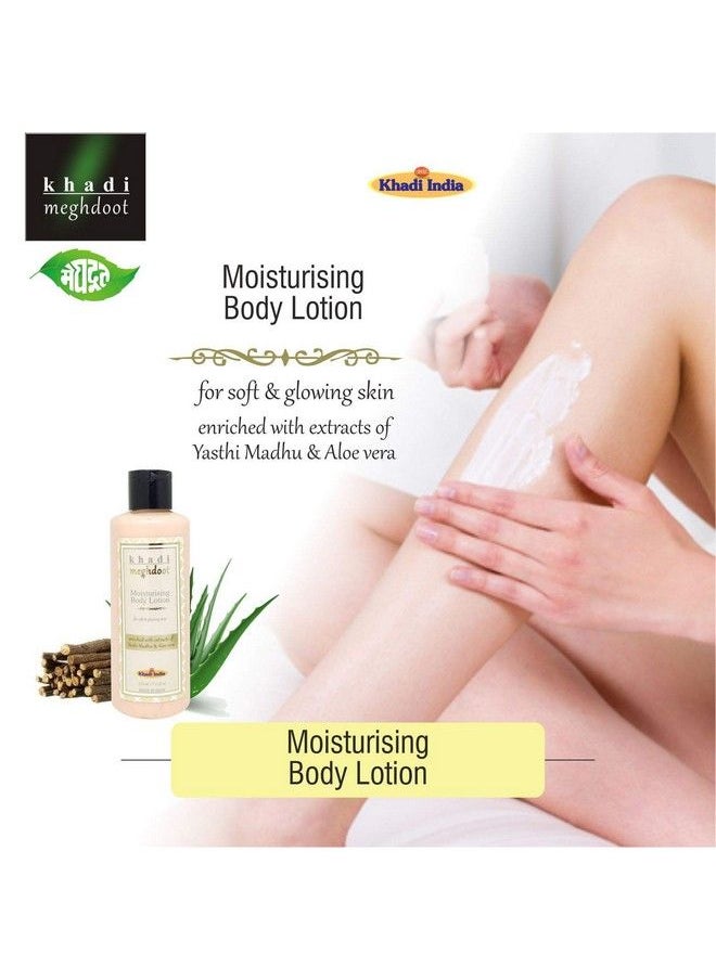 KHADI MEGHDOOT Moisturising Body Lotion 210Ml (Pack Of 1)  - Image 4