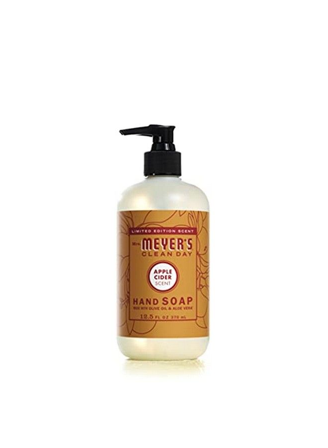 Liquid Hand Soap Cruelty Free & Biodegradable Hand Wash Made With Essential Oils Apple Cider Scent 12.5 Fl Oz Bottle (Pack Of 1)