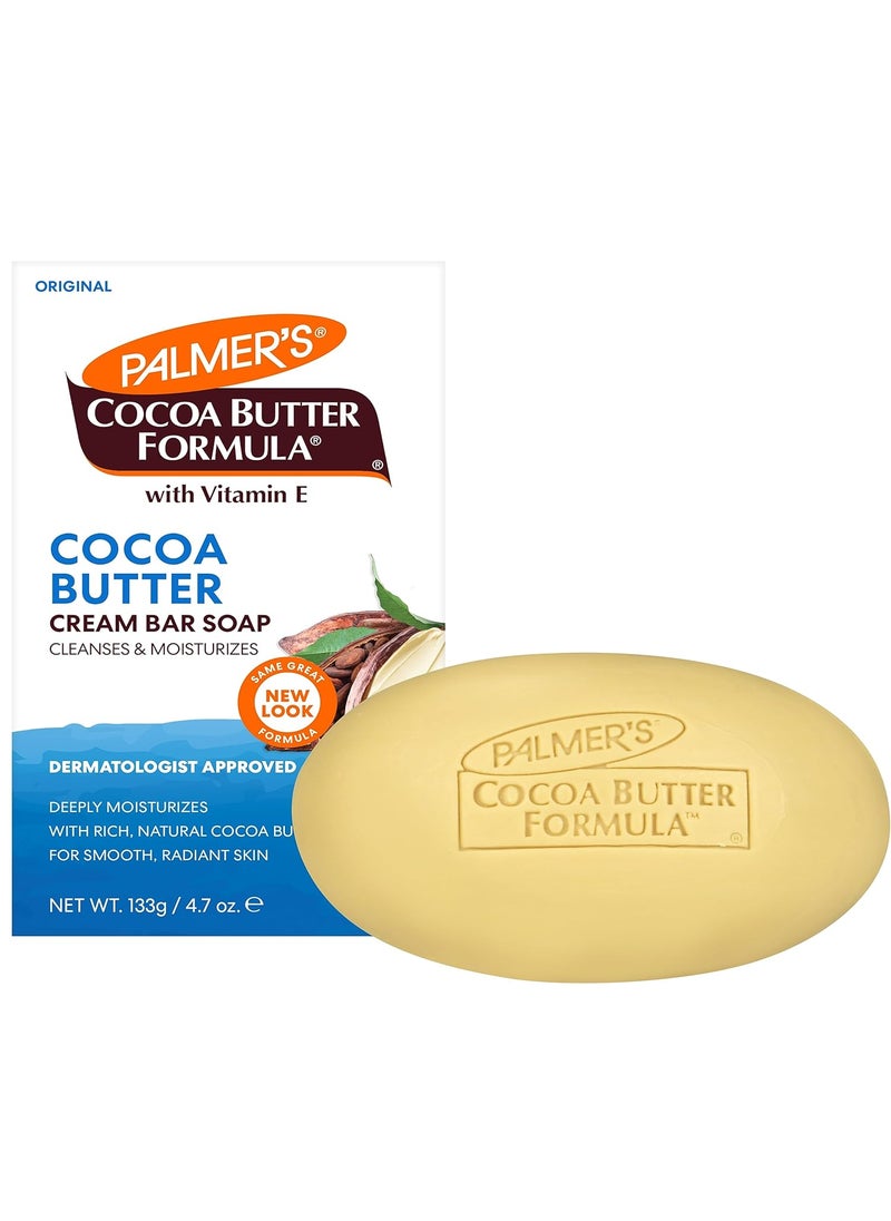 PALMER'S Palmers Cocoa Butter Formula with Vitamin E Daily Skin Therapy Formula Cream Soap 35 Ounces Pack of 12 