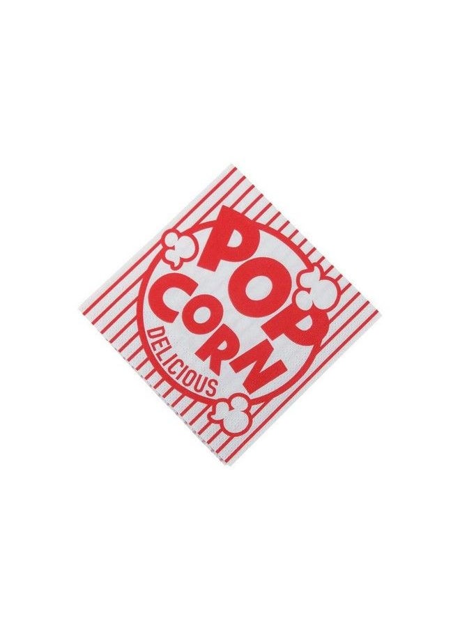 Fun Express Classic Beverage Napkins ; Movie Party Theme And Design 5"  - Image 2