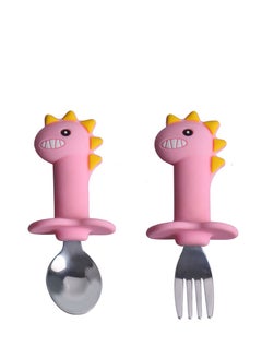 3Piece Silicone Toddler Plates SetDinosaur Shape Dinner Plates For Baby With Stainless Steel Spoon And Fork - pzsku/Z06194656B1B45FB5421CZ/45/_/1705304869/54b6890f-3137-4666-adaf-9a110a32ff16