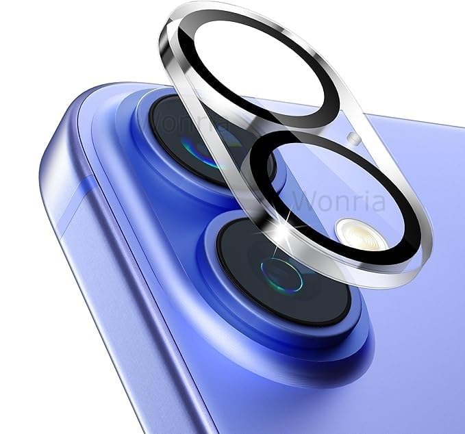WonRia ® Pack 1- Back Camera Lens Protector Compatible with iPhone 17 (6.3 inch) Ultra Thin HD Clear | 3D Premium | Case Friendly Camera Glass Guard (Pack of 1) - Image 1