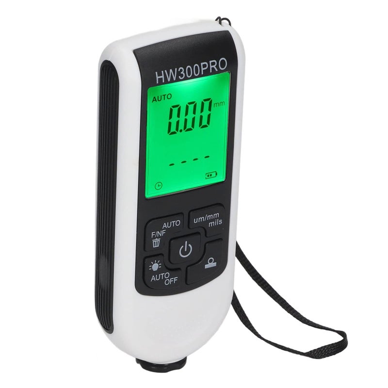 Digital Coating Thickness Gauge Portable Paint Meter With Auto Shutdown White - Image 4