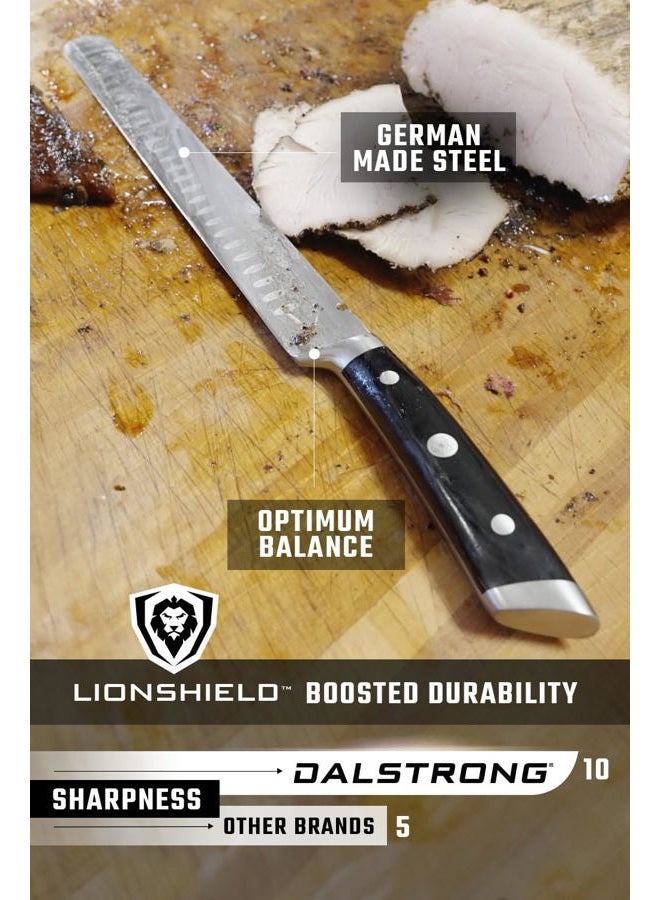 Dalstrong Slicing Carving Knife - 12" Granton Edge - Gladiator Series - German HC Steel - w/ Sheath - Image 5