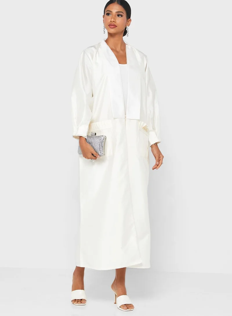 Khizana Pocket Detail Abaya