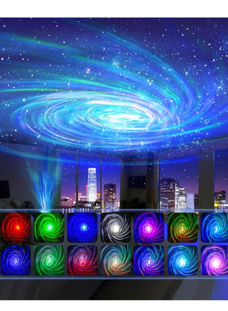 ELTRAZONE Galaxy Star Projector – Sound Activated Bluetooth Night Light with Timer for Bedrooms, Cars, and Party Decor - Image 2