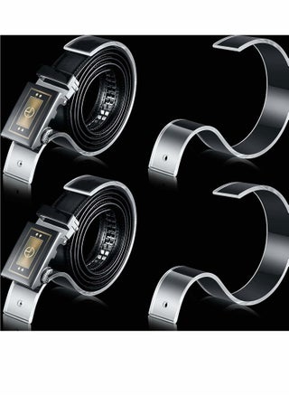 Belt Display Stands Set, 4 Pcs Clear Acrylic Belt Organizer Belt Display Case - pzsku/Z06196B8A2071AB4F8970Z/45/_/1716943282/5d27a0cf-dc49-4f64-b928-5c818ea0acf7