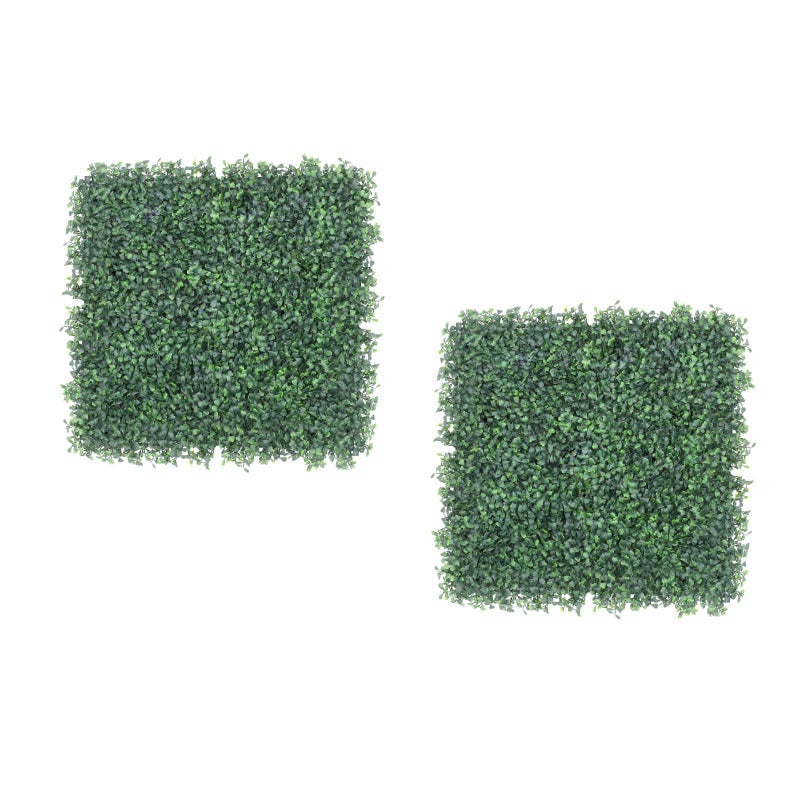 2 pcs Simulation Lawn Decor Background Wall Decorative Flower Wall - Image 1