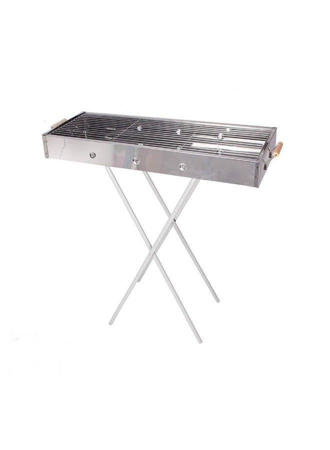 Portable Foldable Charcoal Grill for BBQ, Camping, Outdoor Picnic, Portable Stove for Home Use