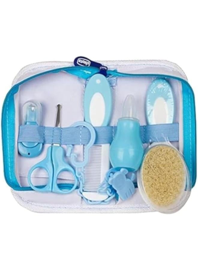 مجموعة أدوات العناية بالطفل – أزرق