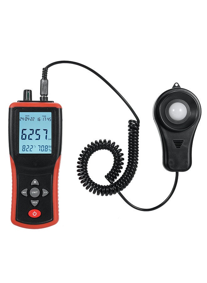 Digital Lux Meter 400,000 Lux Digital LCD Pocket Light Meter Lux/FC Measure Tester illuminometer Sensor Photometer TL-603 - Image 1