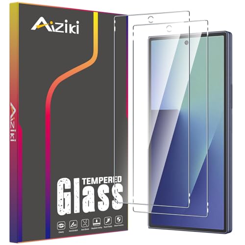 Aiziki (2 Pack Designed for Samsung Z Fold 7 Screen Protector Tempered Glass, Ultra Resistant, 9H Hardness Shatterproof, Scratch-Resistant, Bubble Free for Samsung Galaxy Z Fold 7 Screen Protector - Image 1