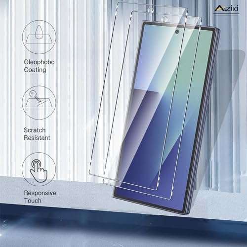 Aiziki (2 Pack Designed for Samsung Z Fold 7 Screen Protector Tempered Glass, Ultra Resistant, 9H Hardness Shatterproof, Scratch-Resistant, Bubble Free for Samsung Galaxy Z Fold 7 Screen Protector - Image 5